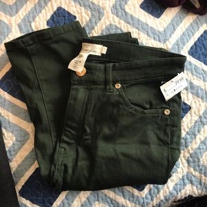 H&M Olive Skinny